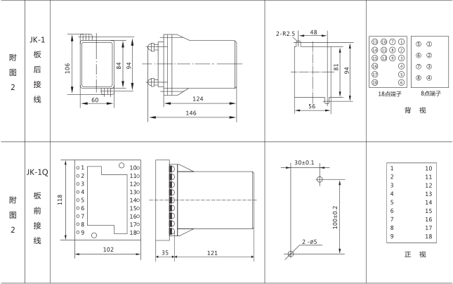 JSS-12A時間繼電器外形尺寸及安裝開孔尺寸圖片四 JSS-12A時間繼電器外形尺寸及安裝開孔尺寸圖片四