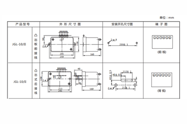 JGL-13-II外形結(jié)構(gòu)及安裝開孔尺寸圖 JGL-13-II外形結(jié)構(gòu)及安裝開孔尺寸圖1.jpg